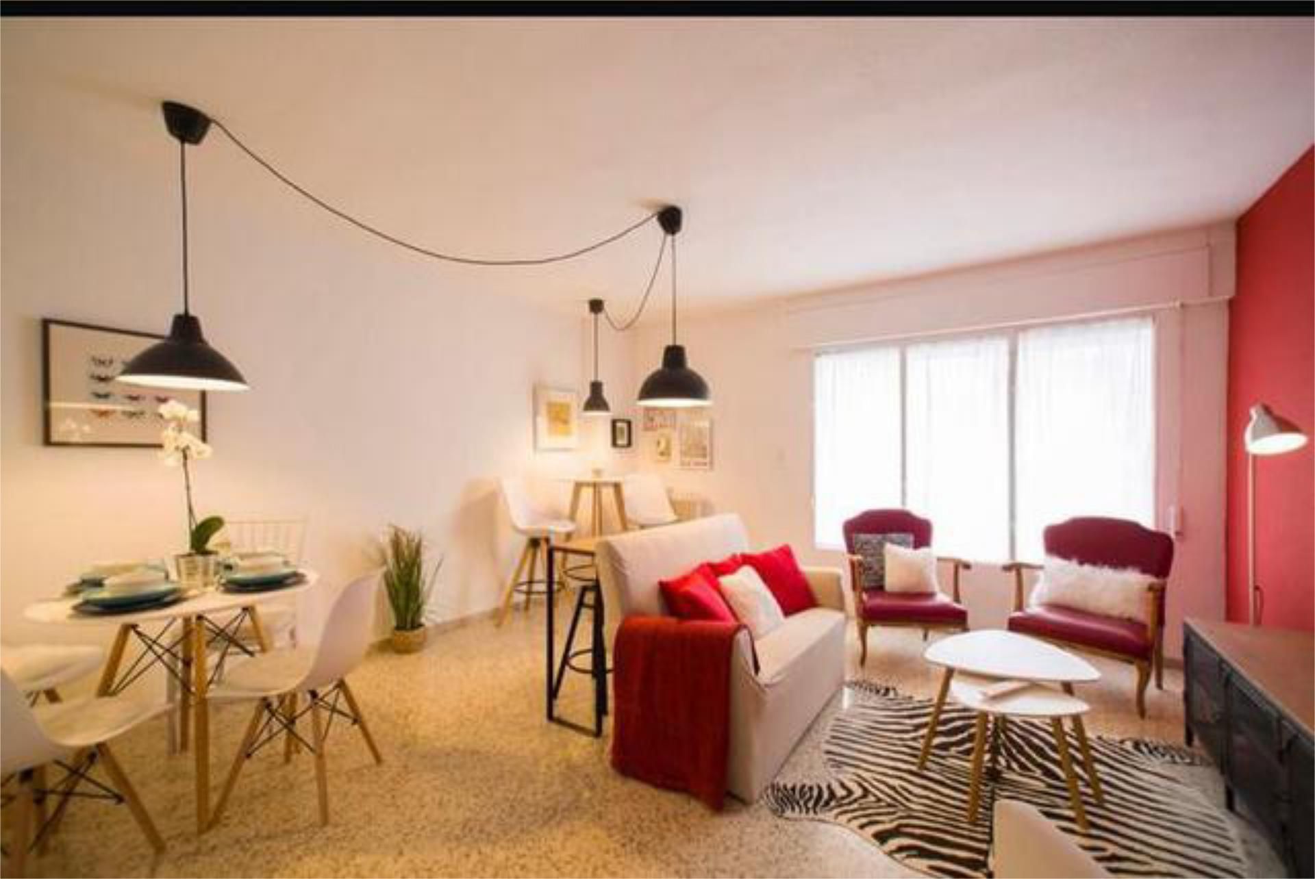Sala de estar de Piso de alquiler en  Granada Capital con Amueblado