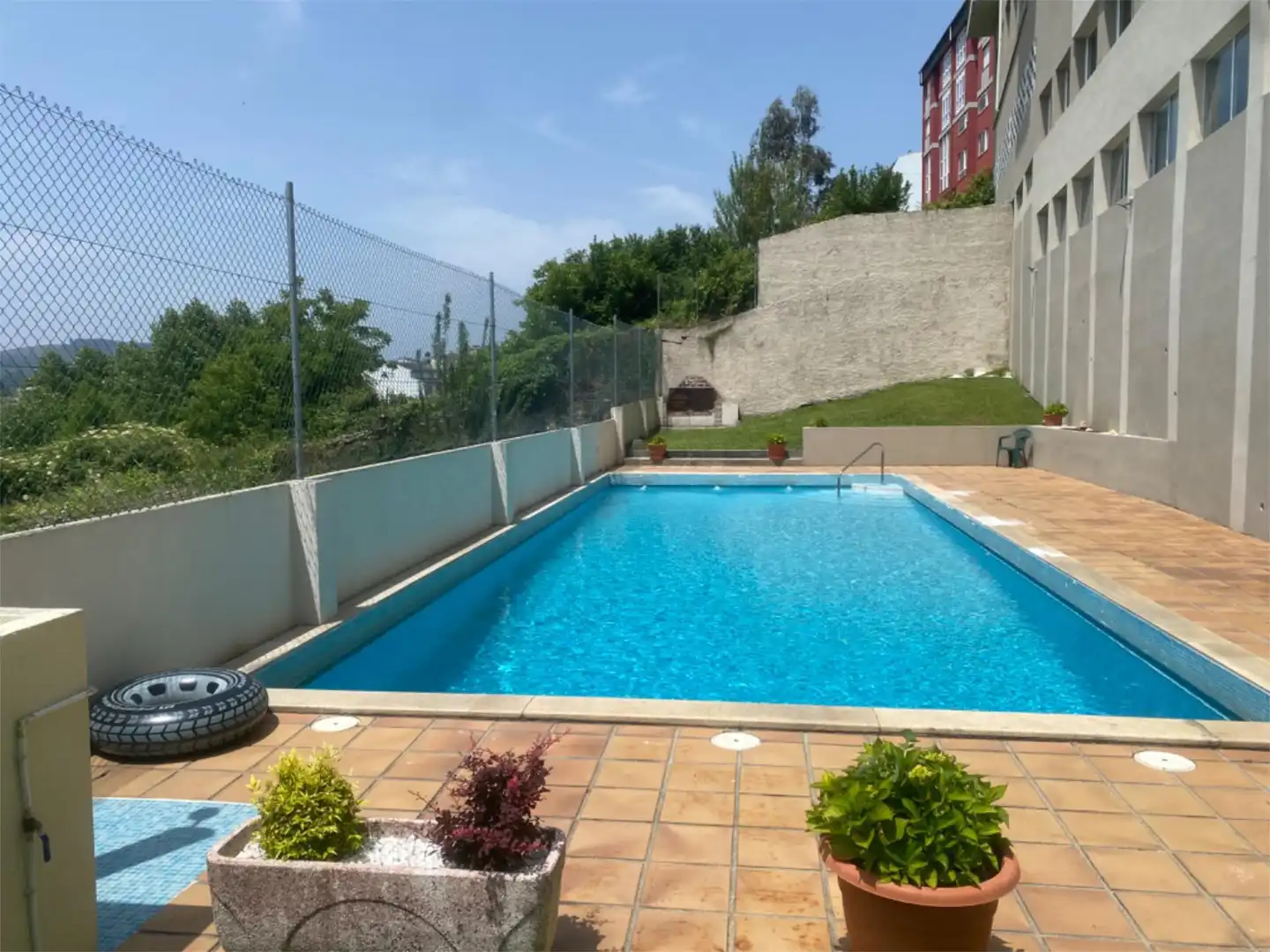 Wohnung zum Verkauf in Rúa Santiago, 124, Recatelo - O Carme Schwimmbecken von Wohnung zum Verkauf in Lugo Capital mit Schwimmbad
