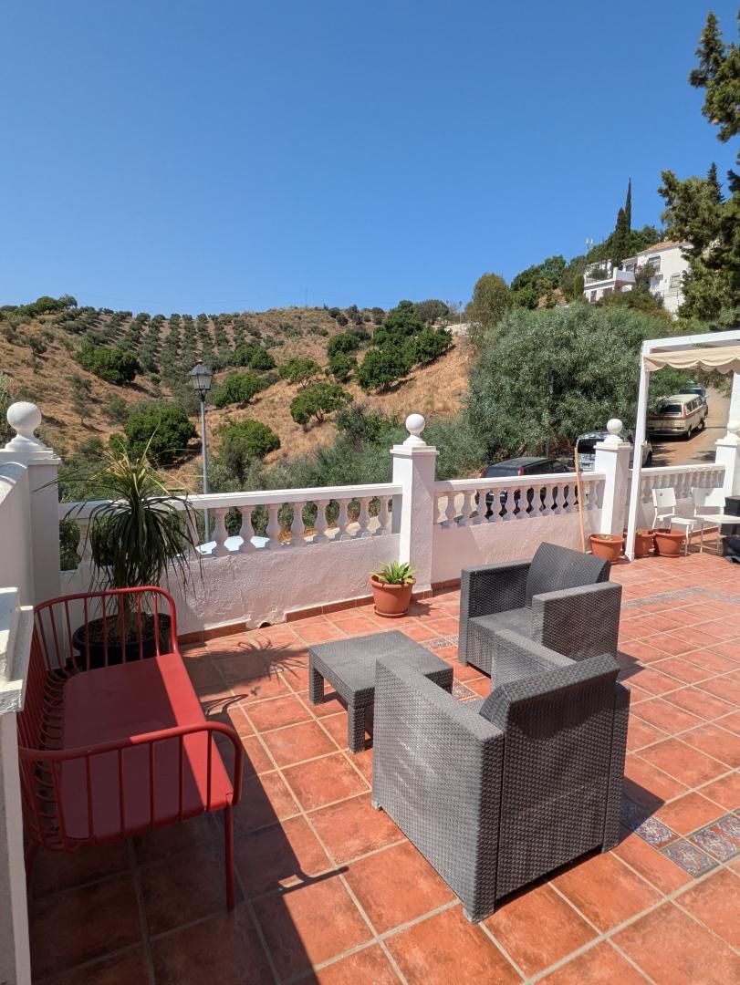 Terrace of Flat to rent in Vélez-Málaga  with Air Conditioner, Private garden and Parquet flooring