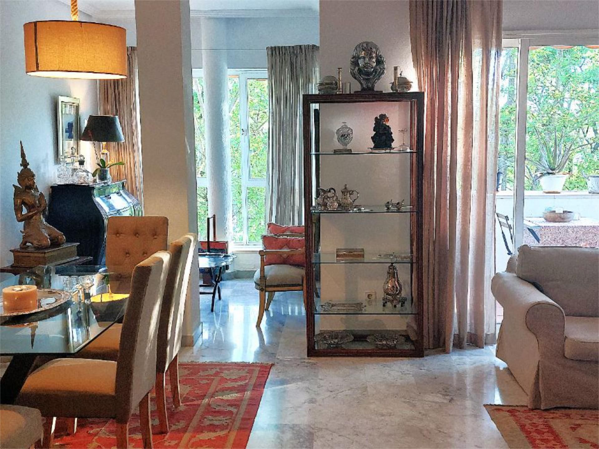 Dining room of Flat for sale in Mairena del Aljarafe  with Air Conditioner, Heating and Private garden