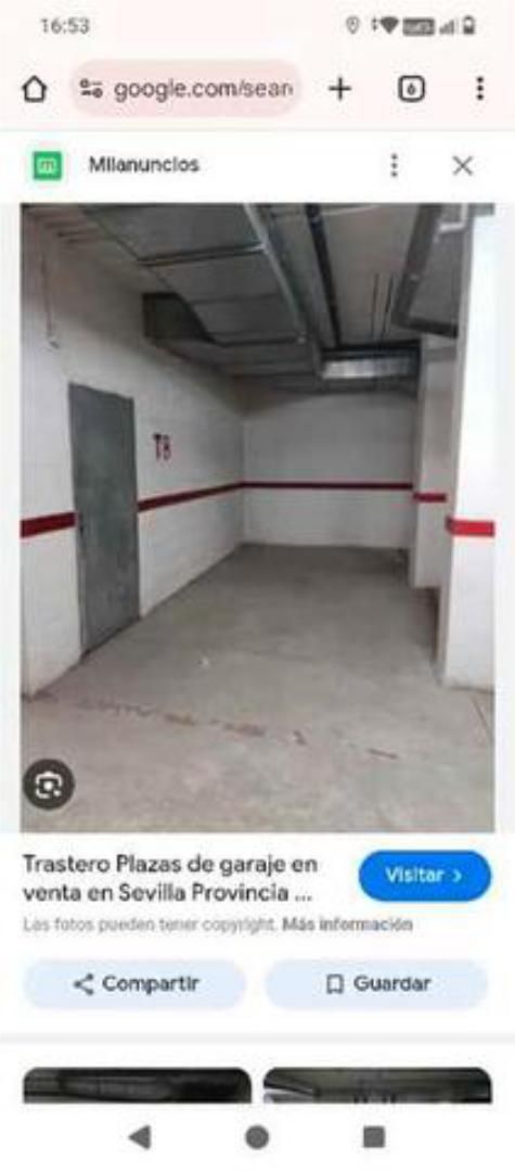 Parking de Trastero de alquiler en Alcalá de Guadaira