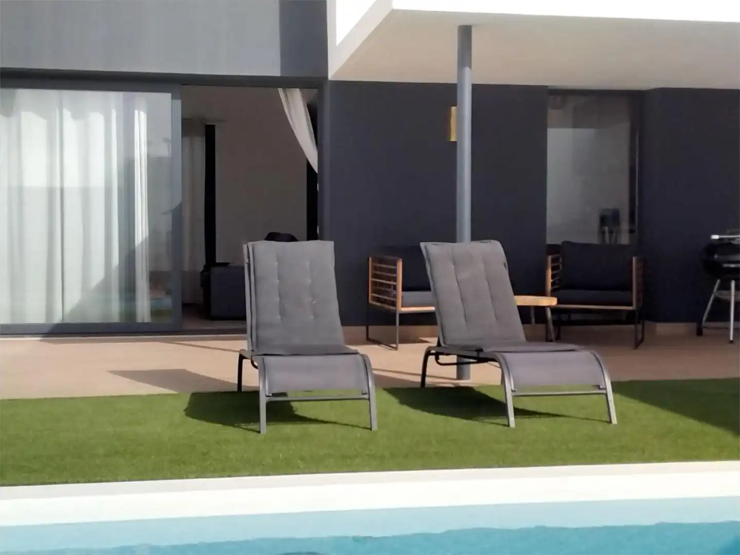 Terrace of Flat for sale in La Oliva  with Heating, Private garden and Parquet flooring