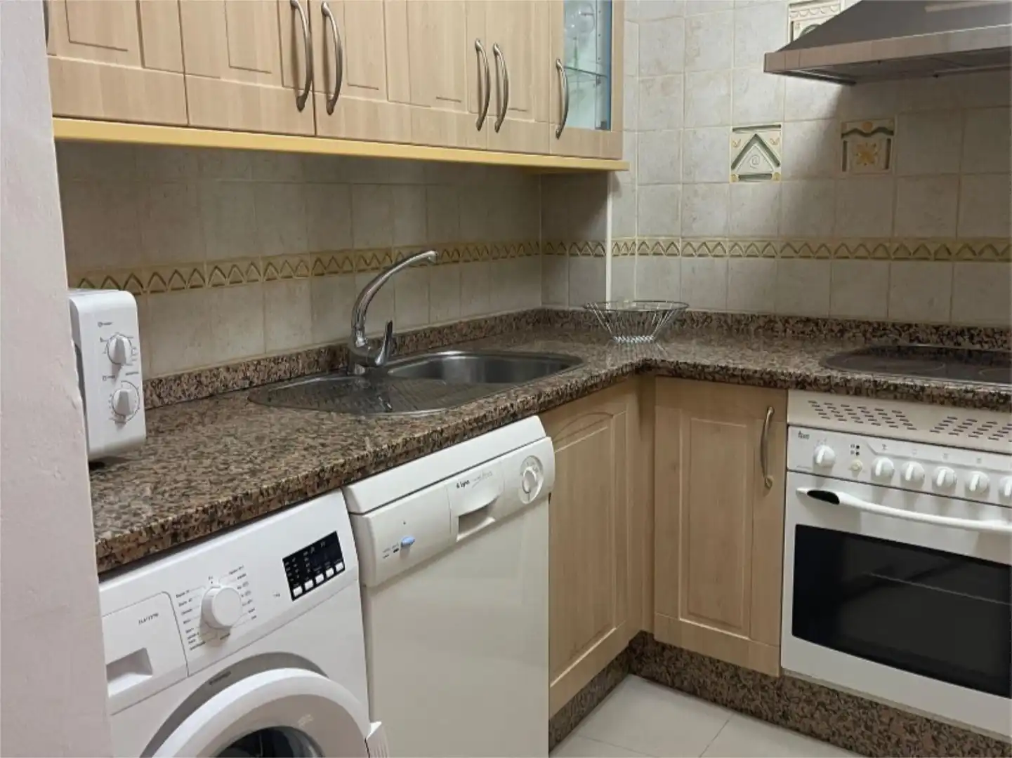 Küche von Wohnung zur Miete in Nerja mit Klimaanlage, Heizung und Möbliert