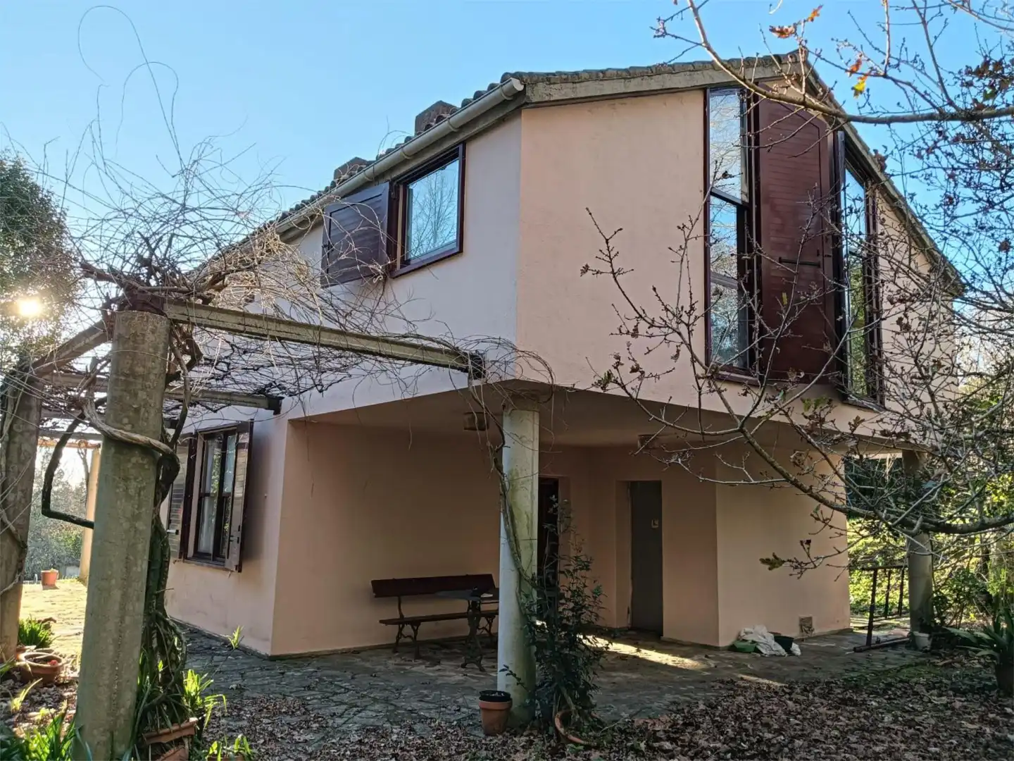 Vista exterior de Casa o chalet en venta en Monforte de Lemos con Calefacción, Jardín privado y Parquet
