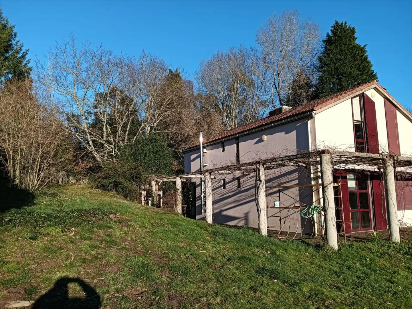 Vista exterior de Casa o chalet en venta en Monforte de Lemos con Calefacción, Jardín privado y Parquet