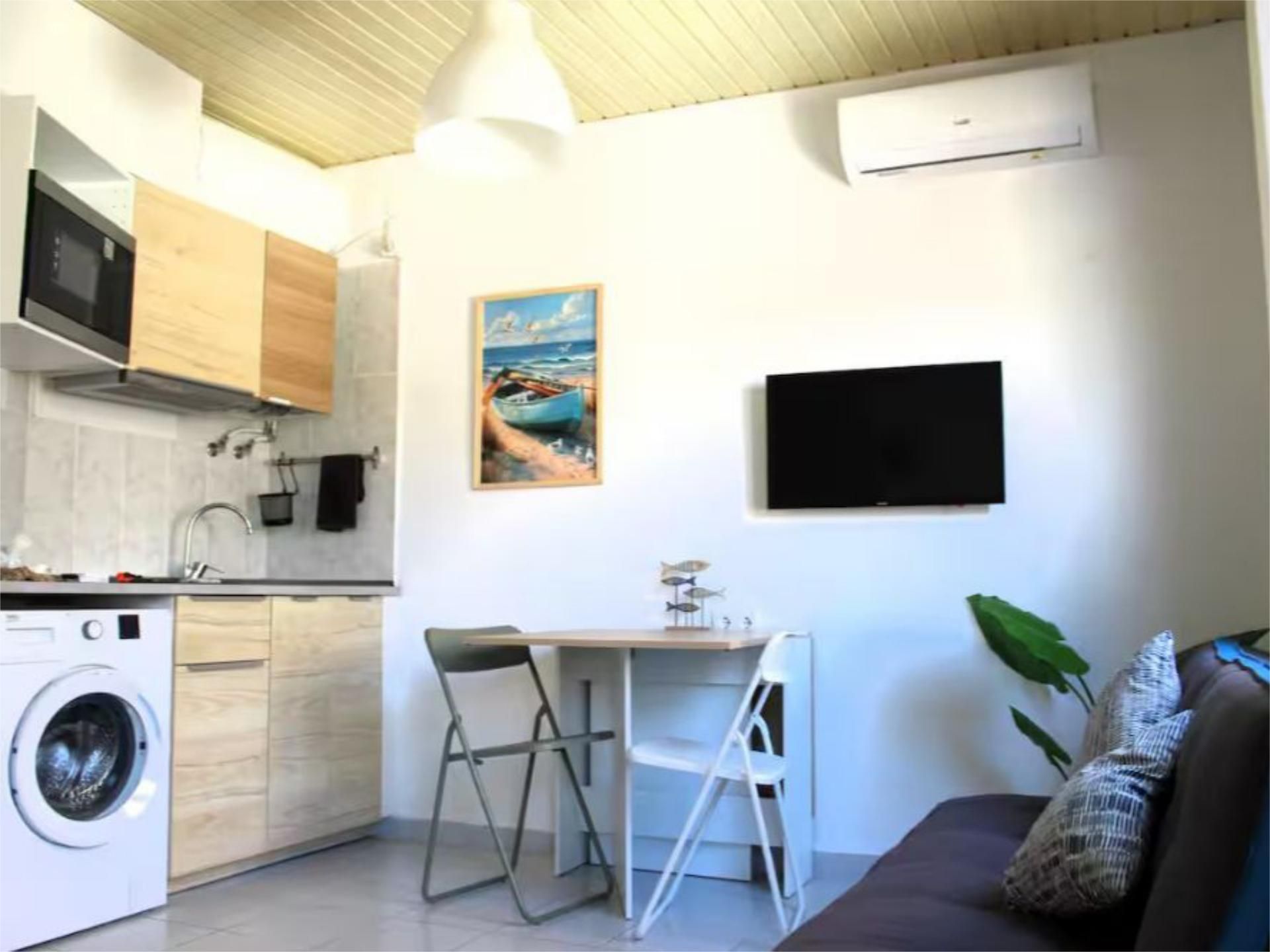 Living room of Flat to rent in Lloret de Mar  with Air Conditioner