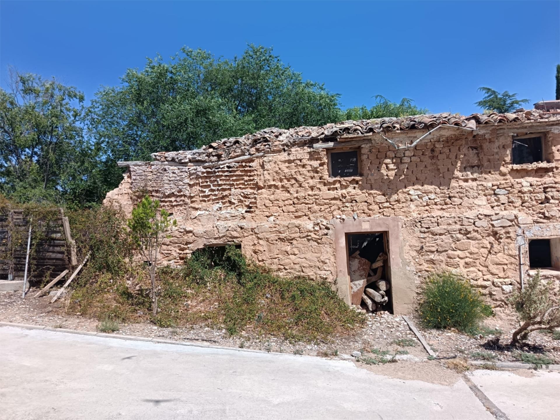 Vista exterior de Finca rústica en venda en Híjar