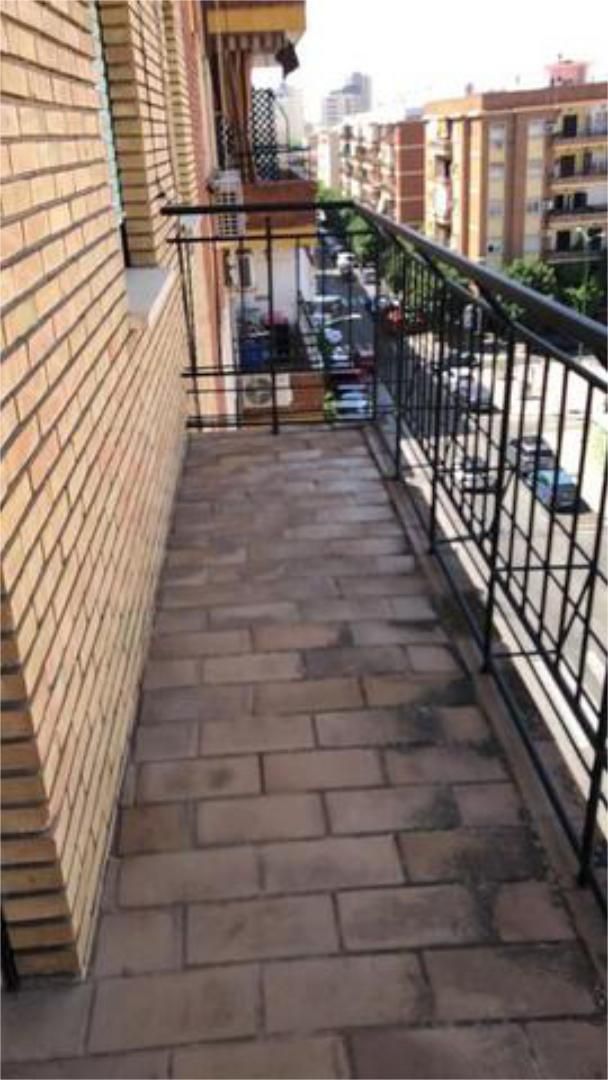 Balcony of Flat to rent in  Sevilla Capital  with Terrace and Furnished