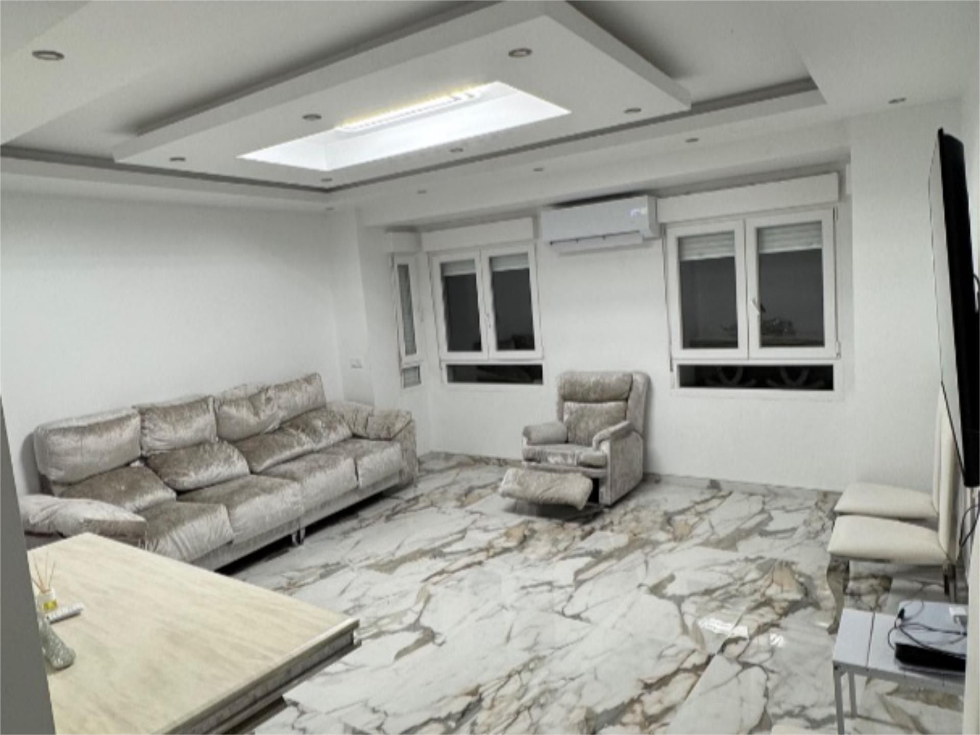 Sala d'estar de Pis en venda en Gandia amb Aire condicionat i Terrassa