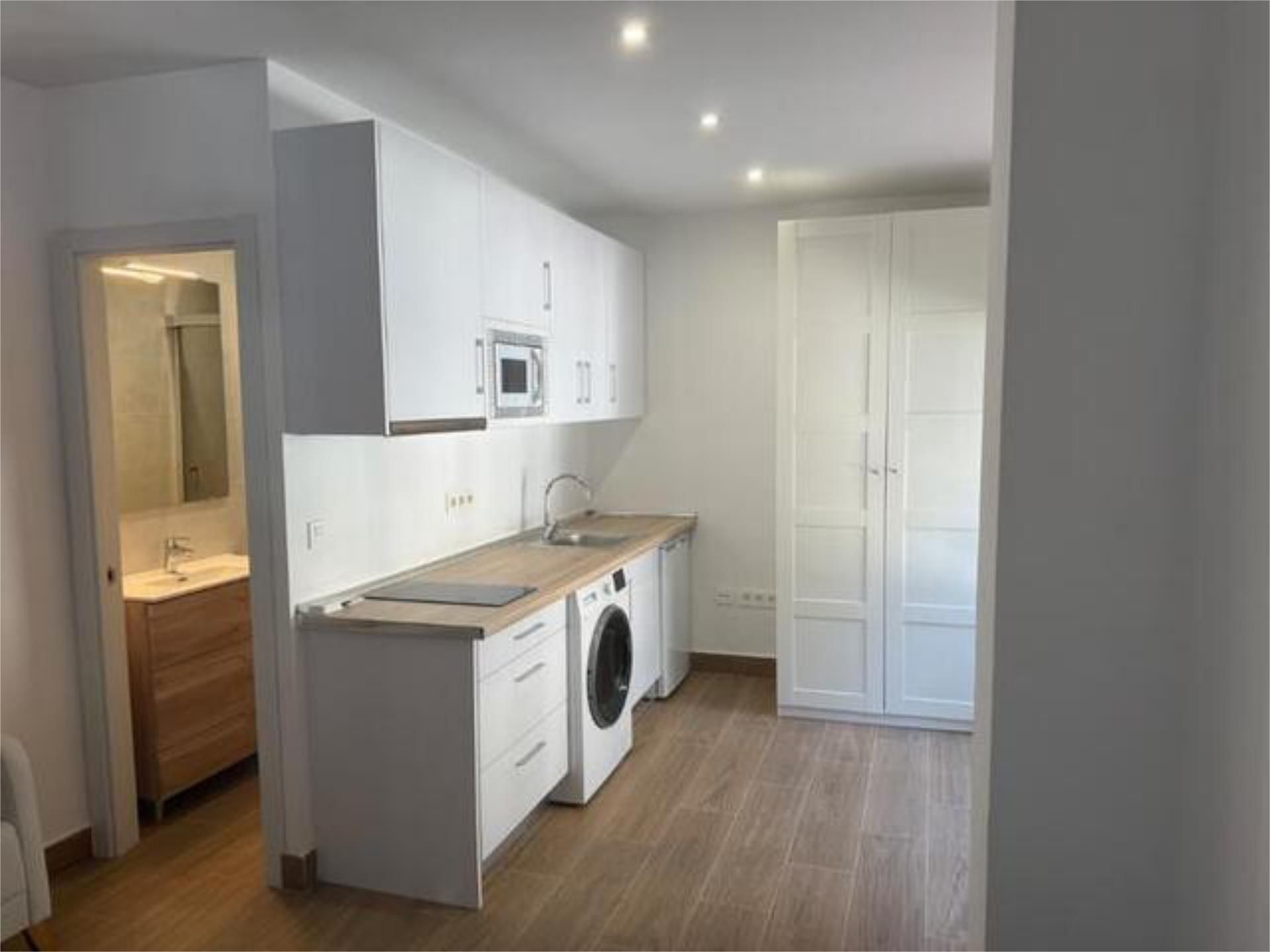 Kitchen of Apartment to rent in Málaga Capital  with Furnished