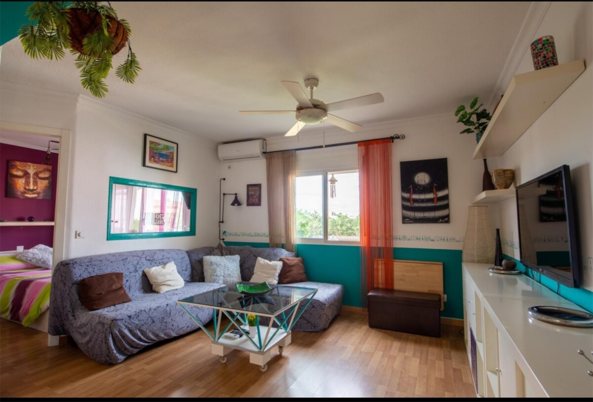Living room of Flat to rent in Villaviciosa de Odón  with Air Conditioner