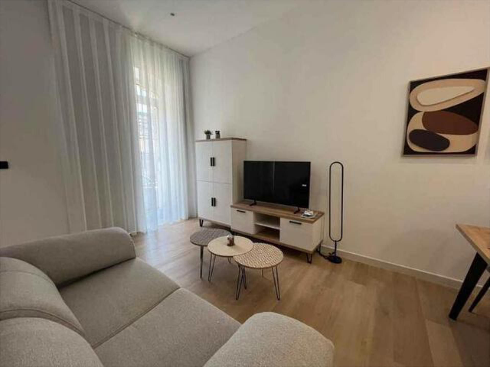 Sala d'estar de Pis de lloguer en Godella amb Jardí privat i Moblat