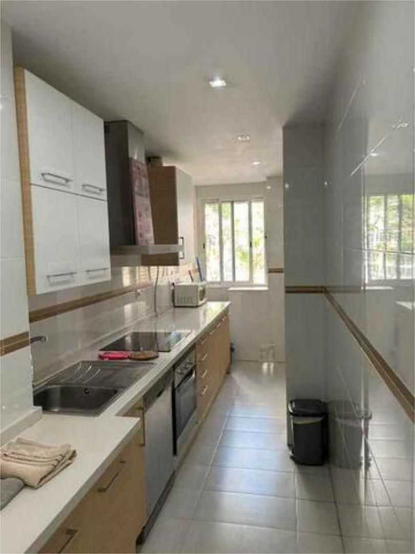 Kitchen of Flat to rent in  Huelva Capital  with Terrace and Furnished