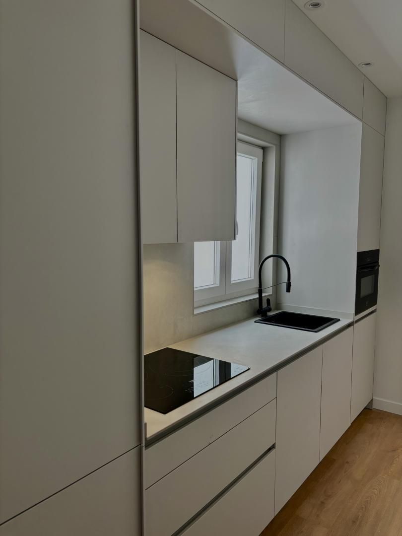 Kitchen of Flat for sale in Santander  with Terrace and Balcony
