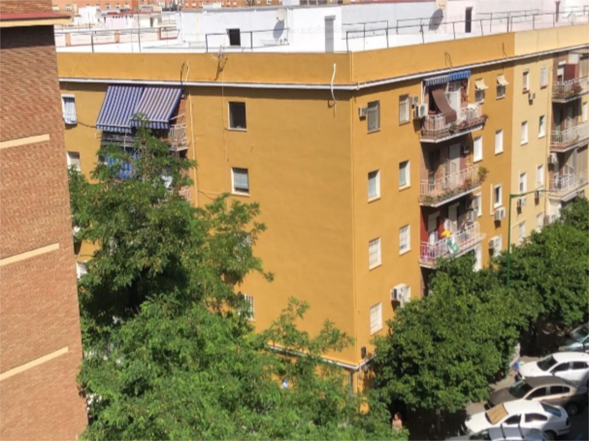 Vista exterior de Pis de lloguer en  Sevilla Capital amb Aire condicionat, Calefacció i Terrassa