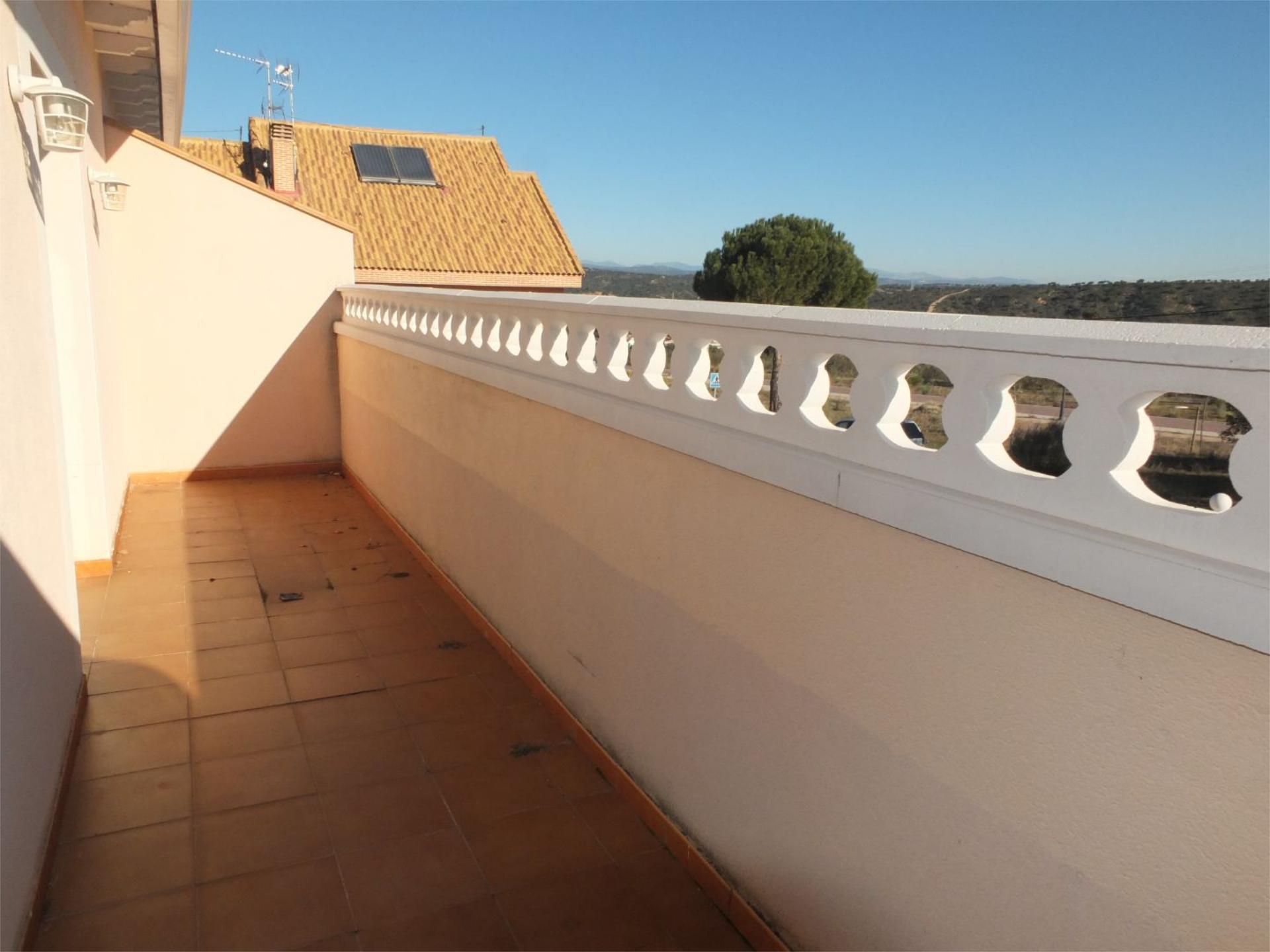 Terrace of Flat to rent in Villa del Prado  with Heating, Private garden and Terrace