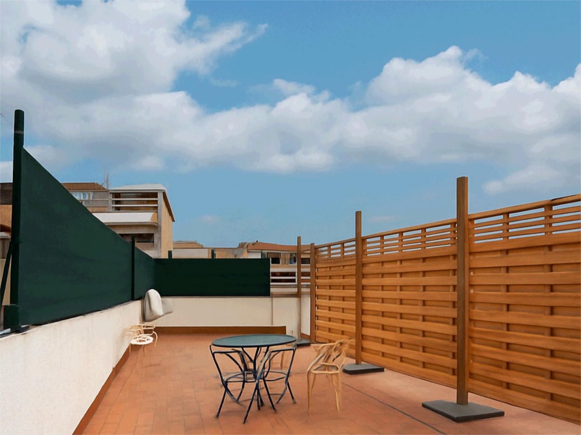 Terrace of Flat to rent in  Barcelona Capital  with Air Conditioner, Heating and Terrace