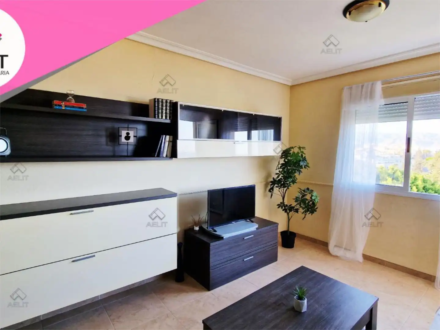 Flat for sale in Avenida de Sudamérica, 1, El Sabinar – Urbanizaciones – Las Marinas – Playa Serena Living room of Flat for sale in Roquetas de Mar with Terrace, Swimming Pool and Furnished