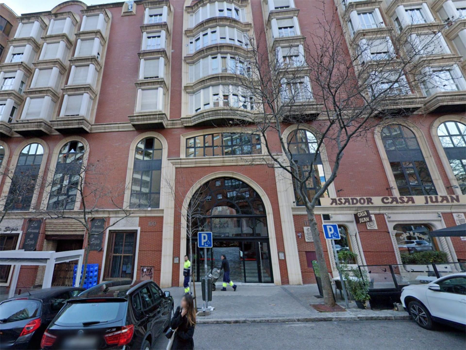 Exterior view of Garage to rent in  Madrid Capital