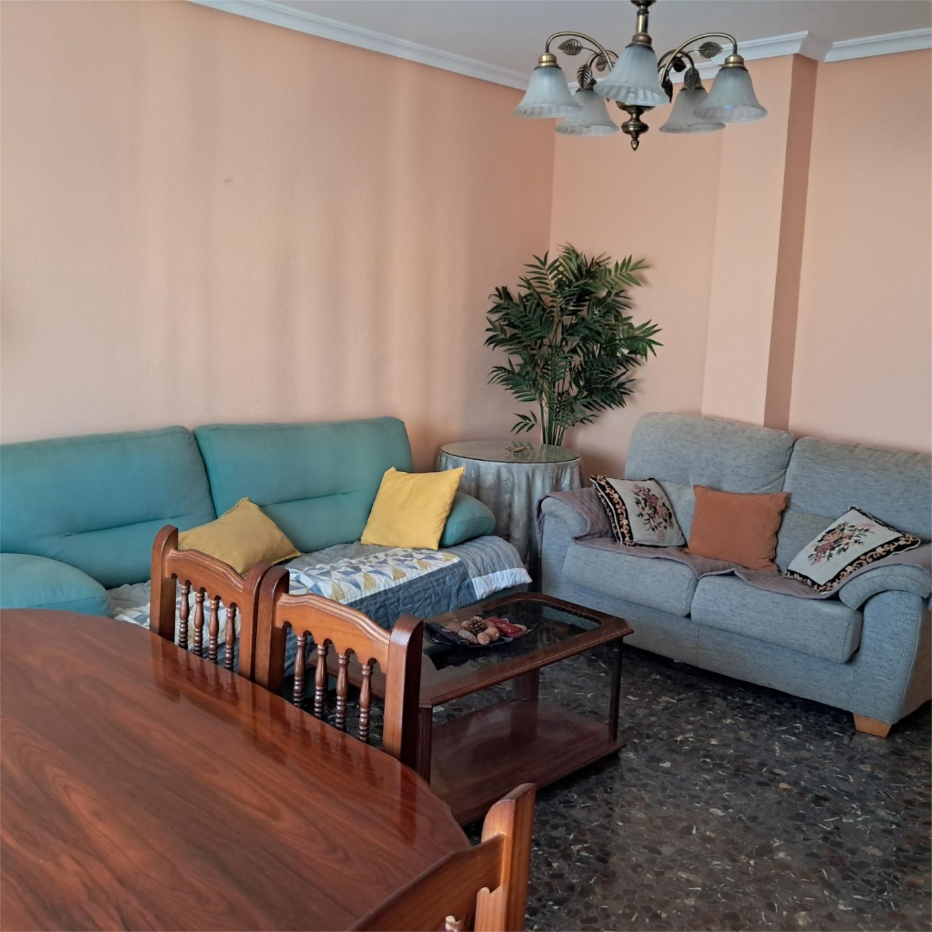 Living room of Flat to rent in El Bonillo  with Heating and Furnished