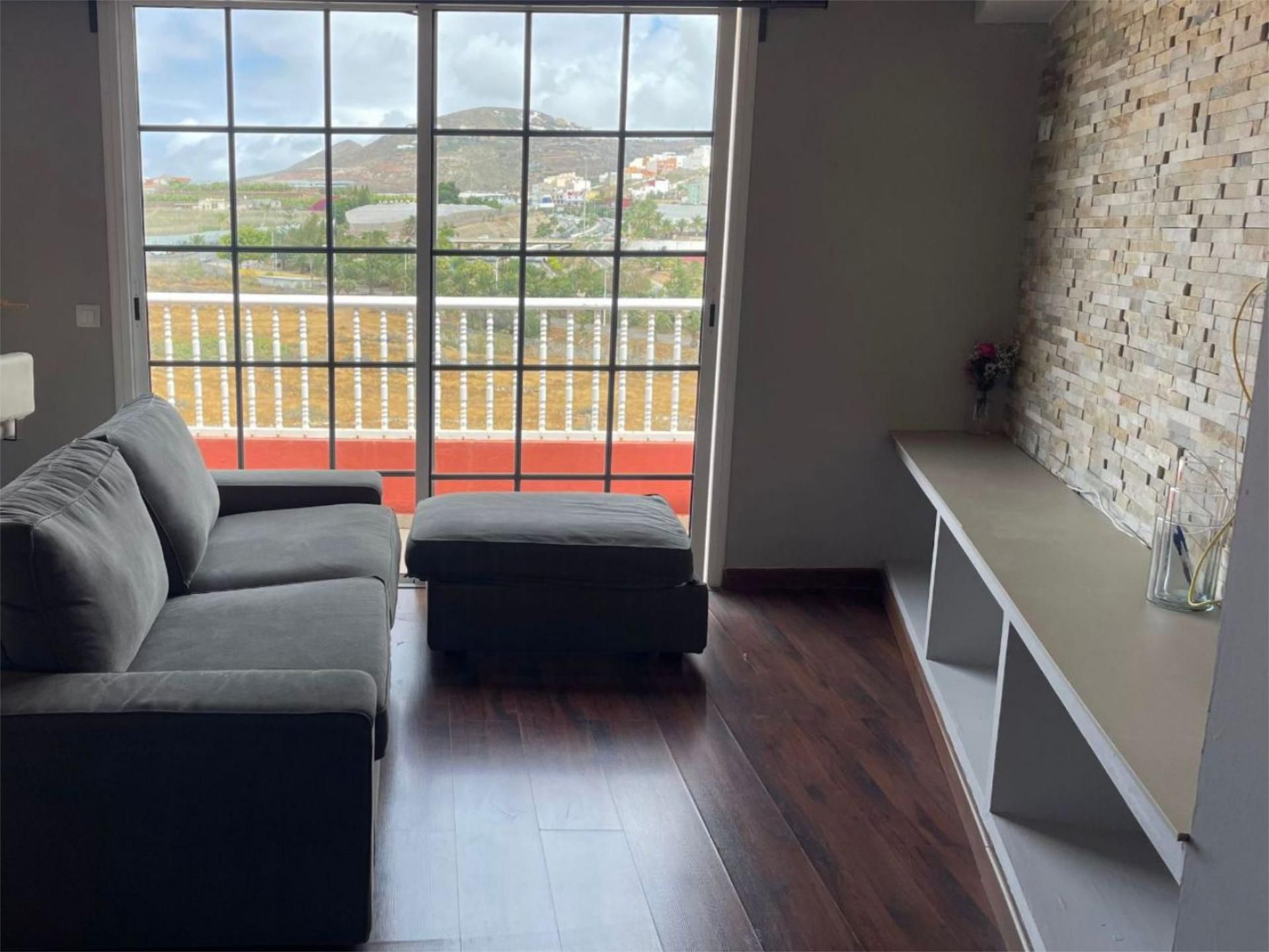 Bedroom of Flat to rent in Santa María de Guía de Gran Canaria  with Parquet flooring, Furnished and Balcony