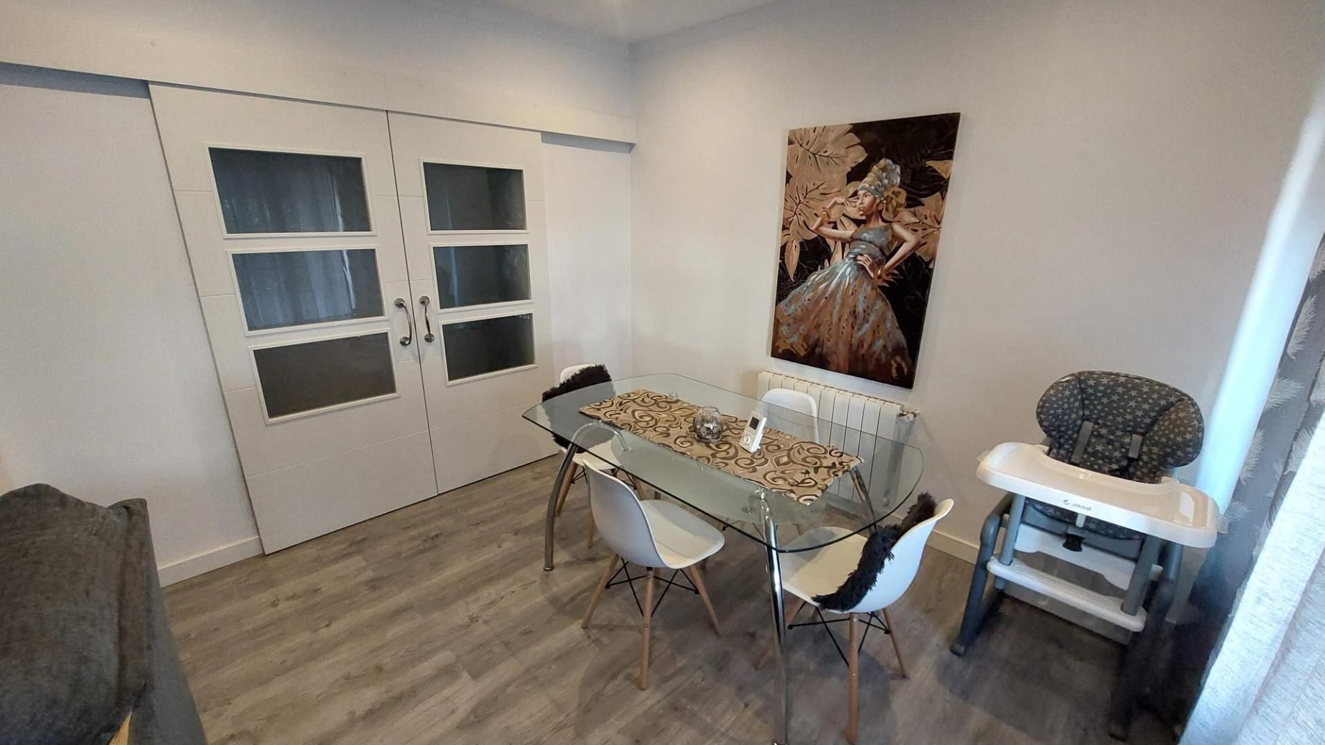 Dining room of Flat to rent in Zafra  with Air Conditioner, Heating and Parquet flooring