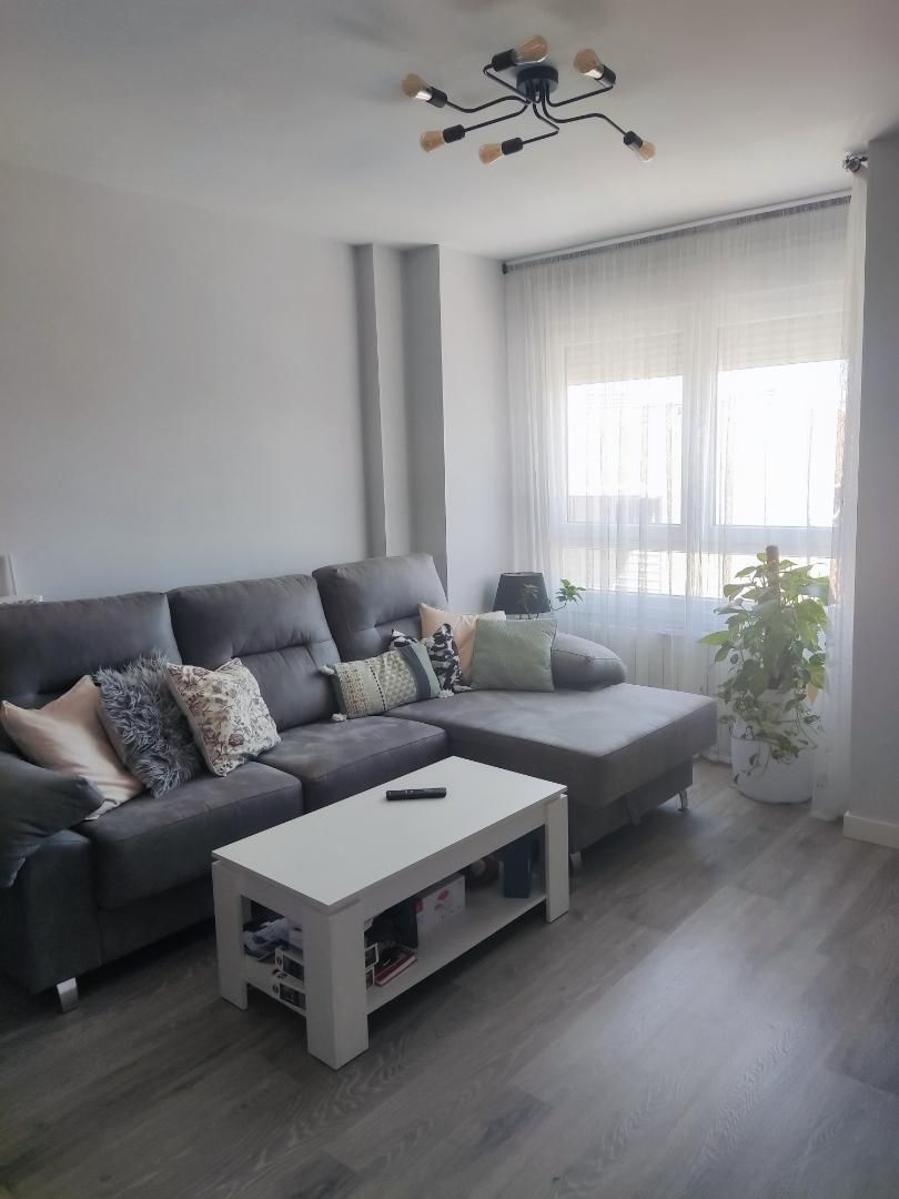 Living room of Flat for sale in  Madrid Capital  with Air Conditioner