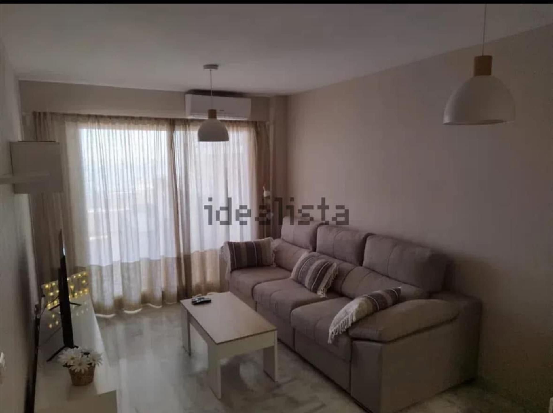 Living room of Flat to rent in Casares  with Air Conditioner, Parquet flooring and Terrace