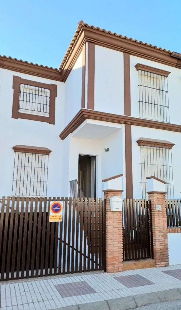 Exterior view of House or chalet for sale in Alcalá del Río  with Air Conditioner and Terrace