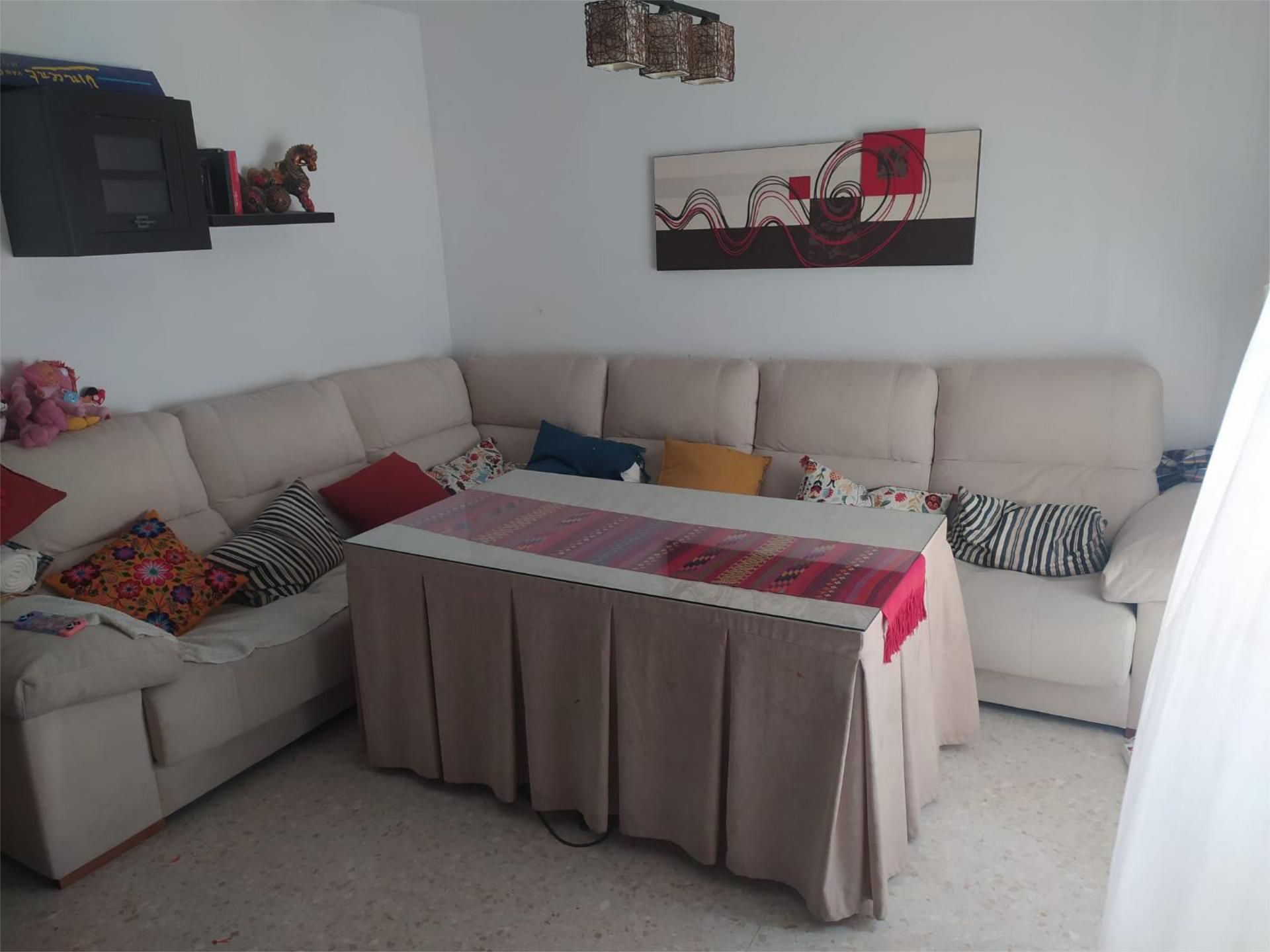 Sala d'estar de Pis de lloguer en Antequera amb Aire condicionat, Calefacció i Terrassa