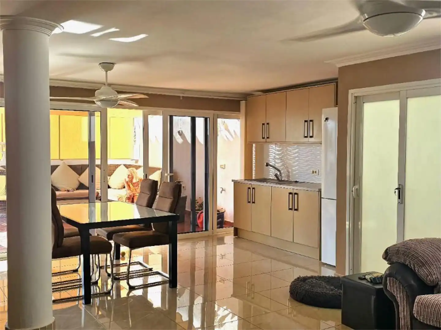 Houses for sale in Calle La Zahorra, 9, Callao Salvaje - Playa Paraíso Kitchen of Houses for sale in Adeje with Air Conditioner, Private garden and Terrace