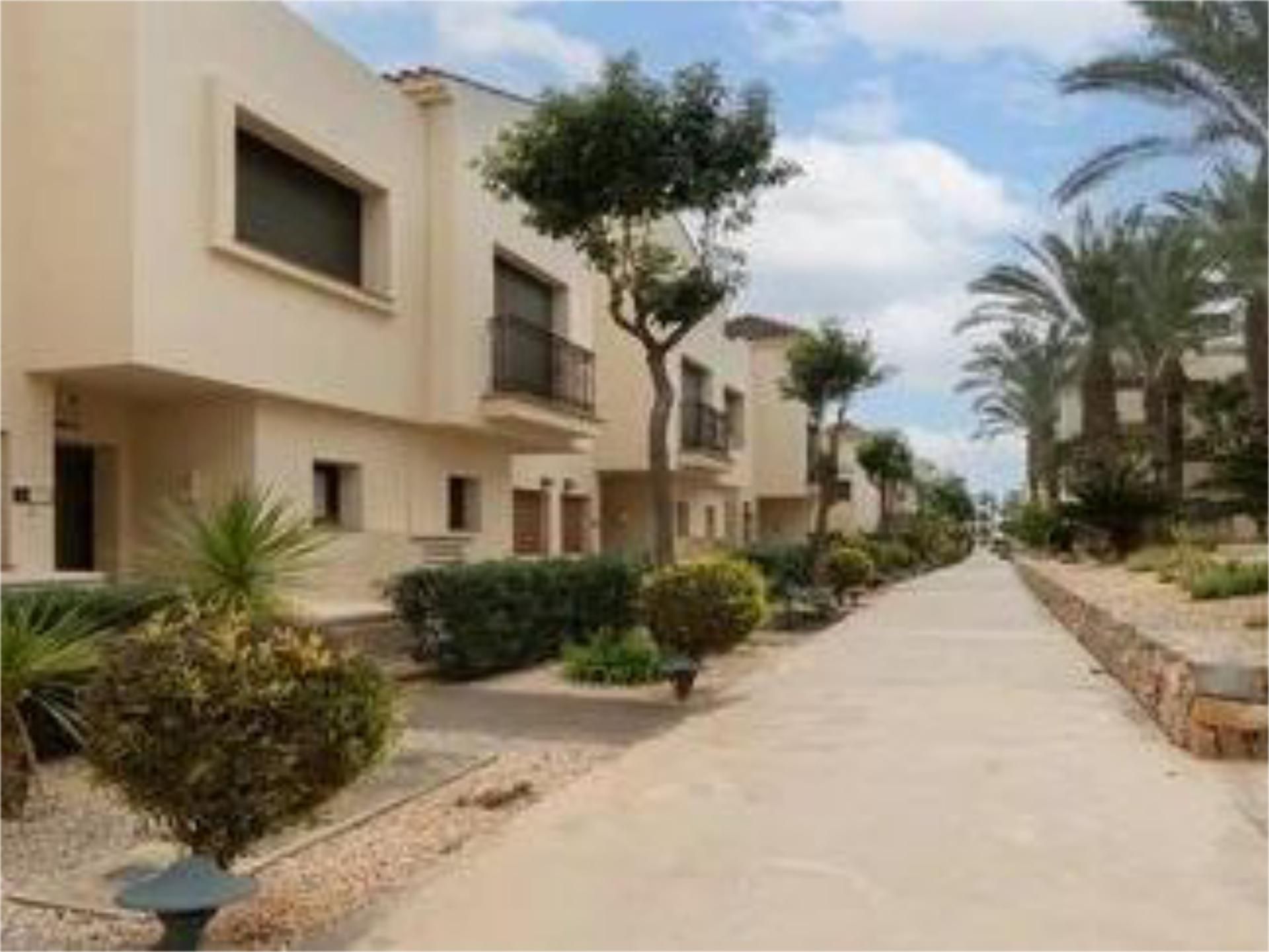Vista exterior de Dúplex en venda en San Javier amb Aire condicionat, Calefacció i Jardí privat