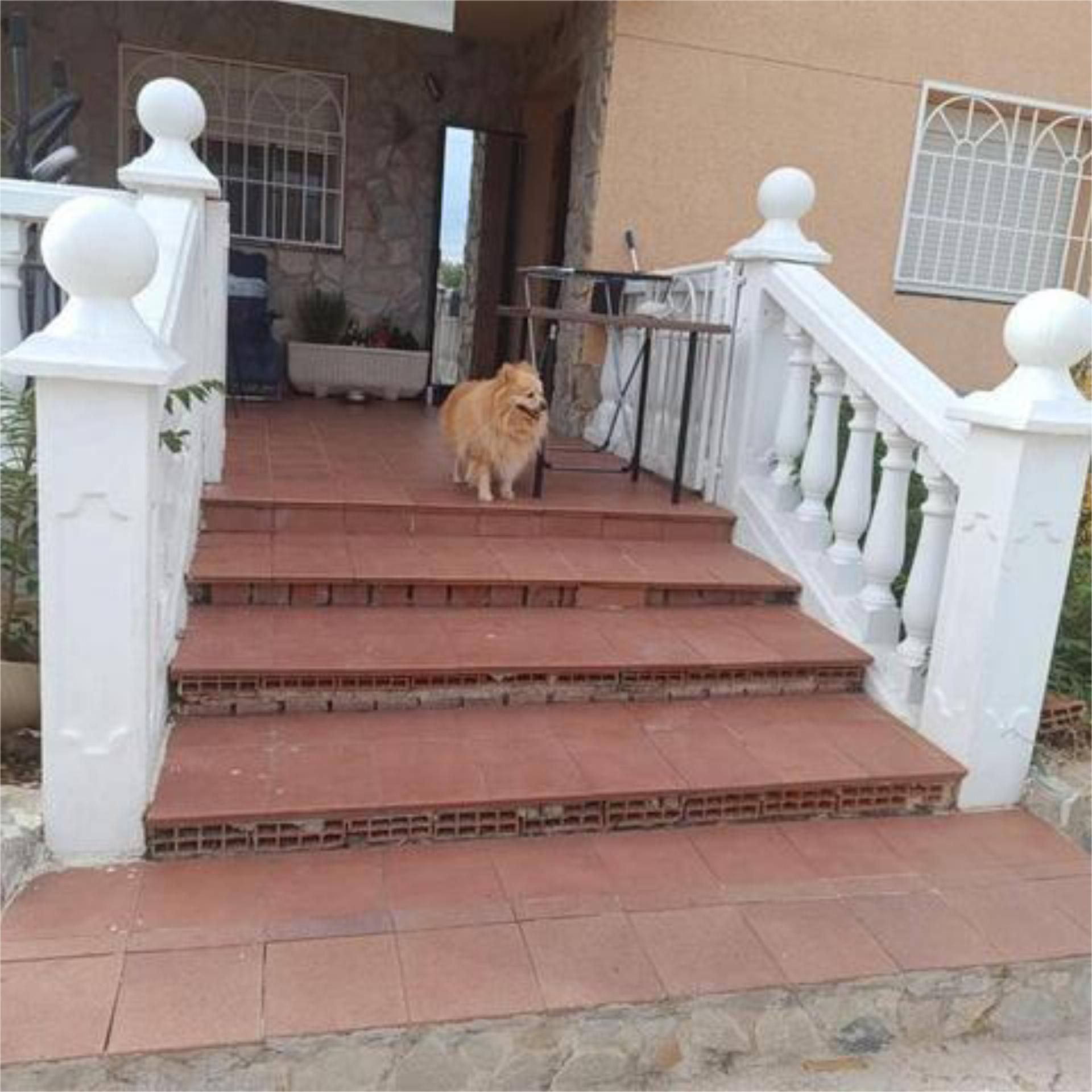 Exterior view of Single-family semi-detached for sale in Arcicóllar  with Private garden, Terrace and Swimming Pool