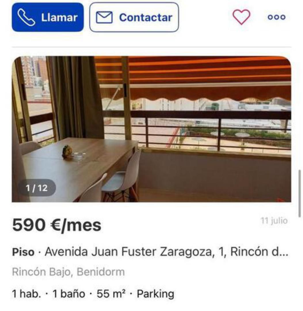 Apartment to rent in Benidorm  with Terrace, Swimming Pool and Furnished