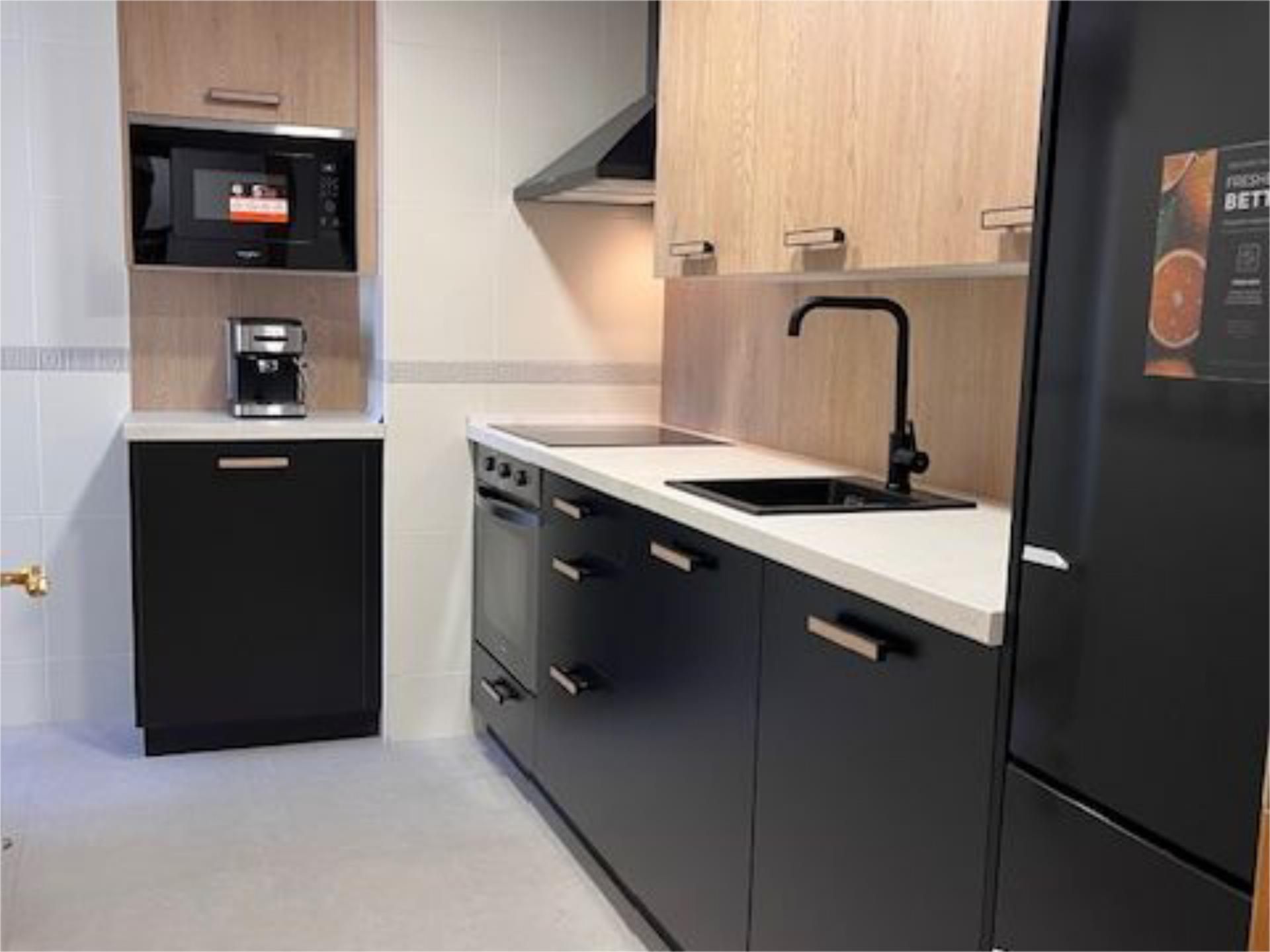Kitchen of Flat to rent in  Albacete Capital  with Heating and Furnished