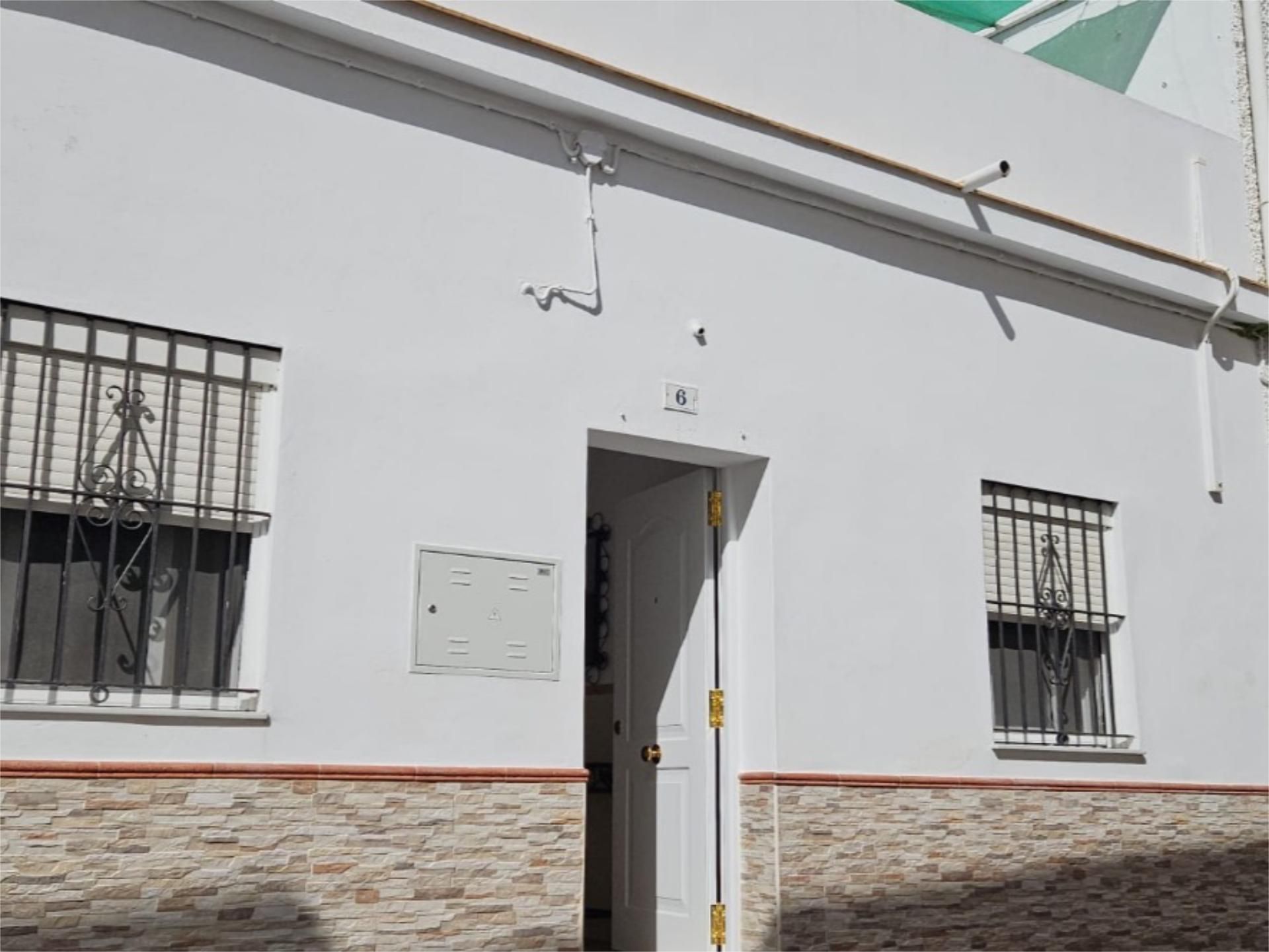 Exterior view of Single-family semi-detached to rent in Chipiona  with Air Conditioner, Heating and Terrace