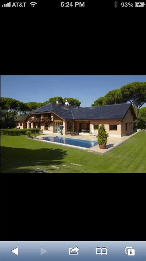 Jardí de Casa o xalet en venda en Pozuelo de Alarcón amb Aire condicionat, Terrassa i Piscina