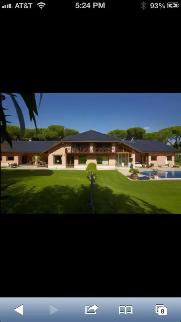 Jardí de Casa o xalet en venda en Pozuelo de Alarcón amb Aire condicionat, Terrassa i Piscina