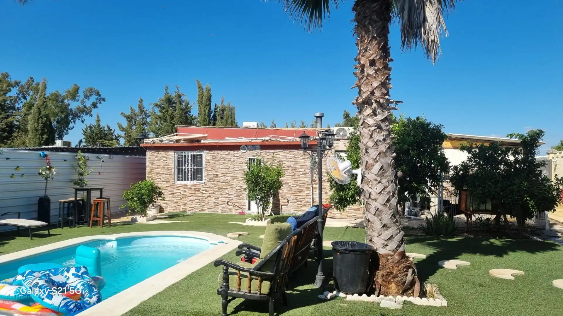 Piscina de Casa o xalet en venda en Dos Hermanas amb Aire condicionat, Calefacció i Jardí privat