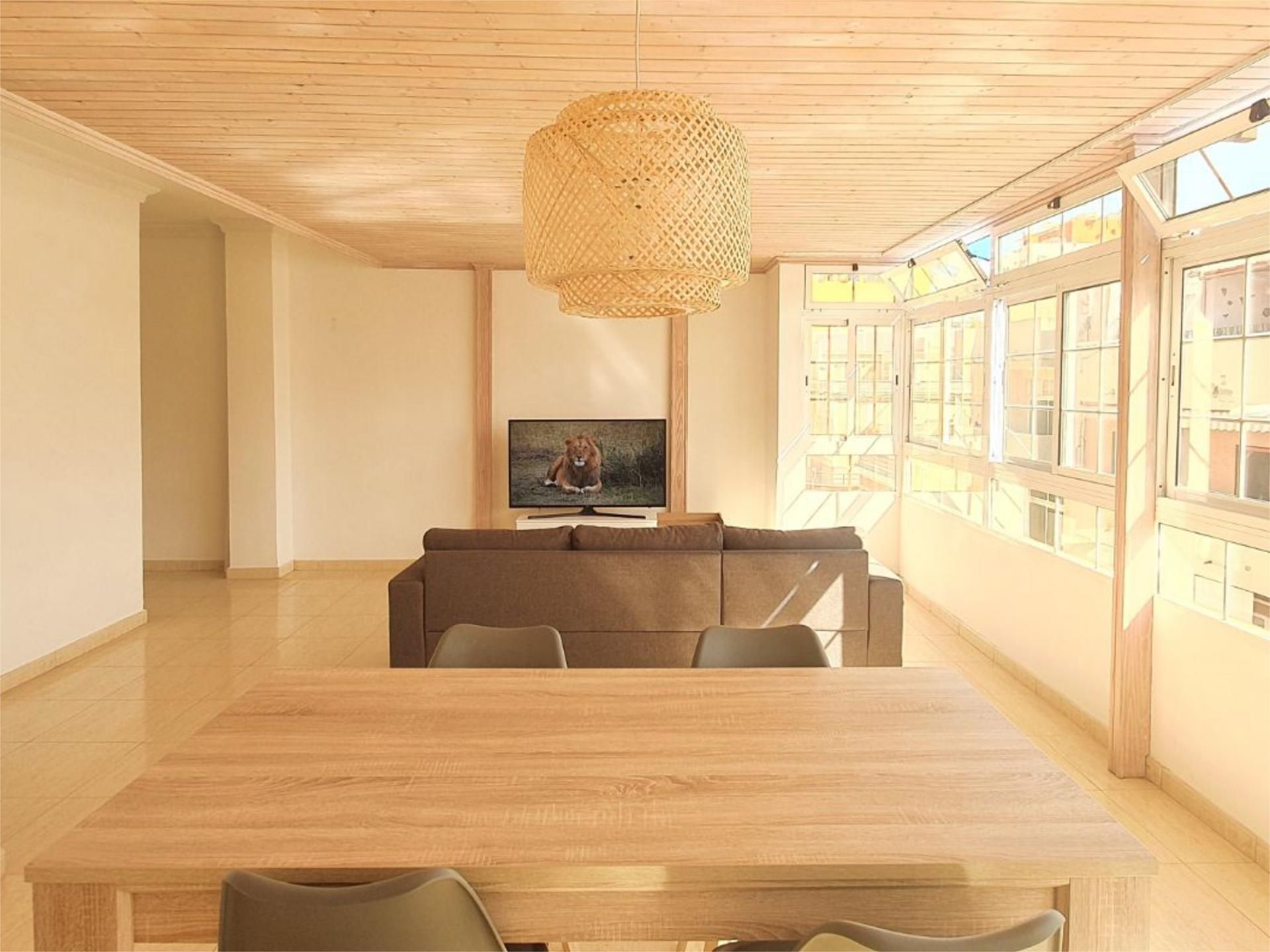 Living room of Flat to rent in Las Palmas de Gran Canaria  with Furnished