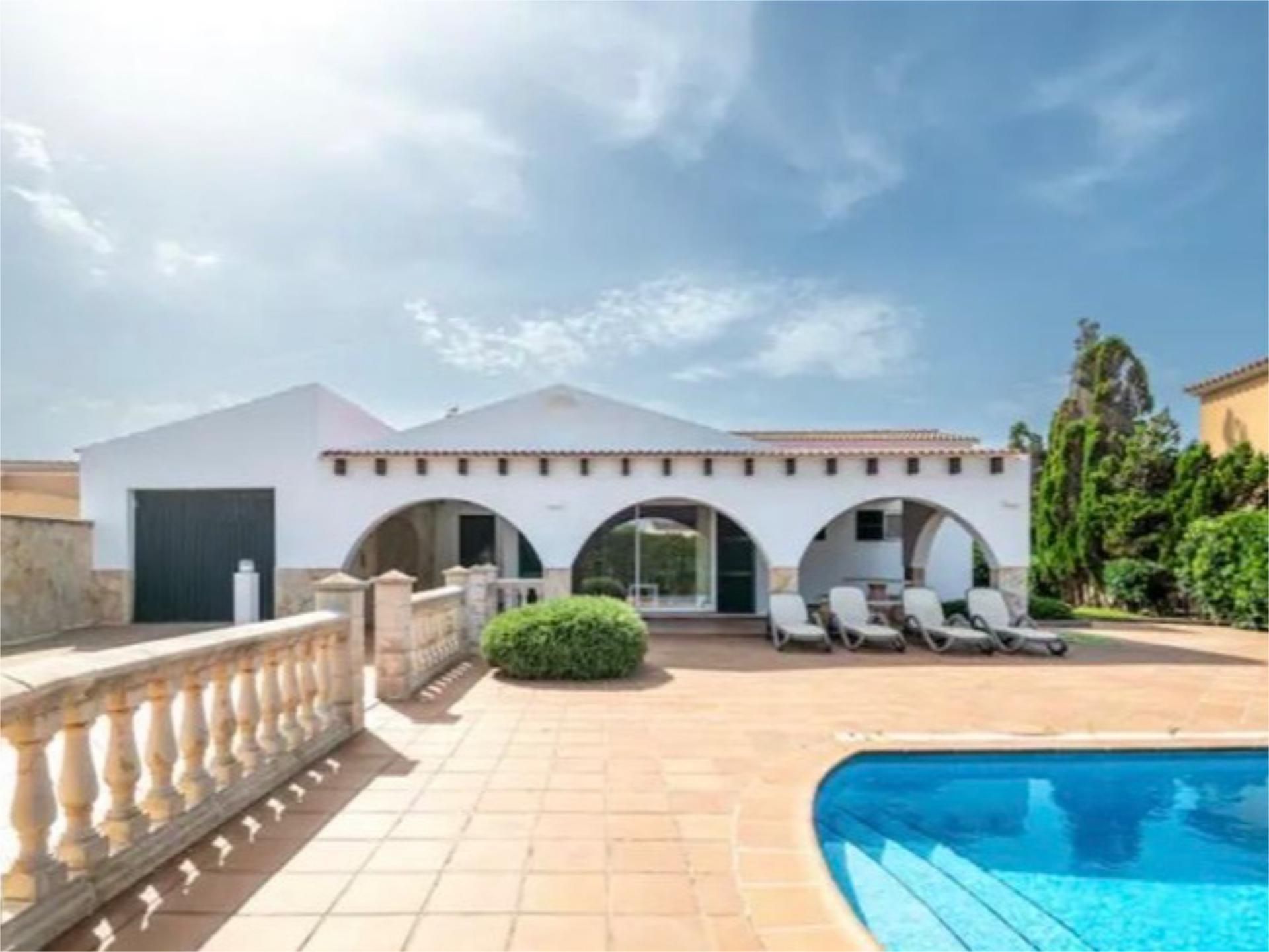 Exterior view of House or chalet to rent in Ciutadella de Menorca  with Air Conditioner, Heating and Private garden