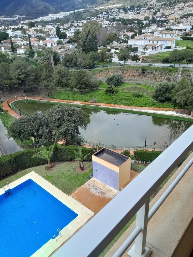 Swimming pool of Flat for sale in Benalmádena  with Air Conditioner, Terrace and Storage room