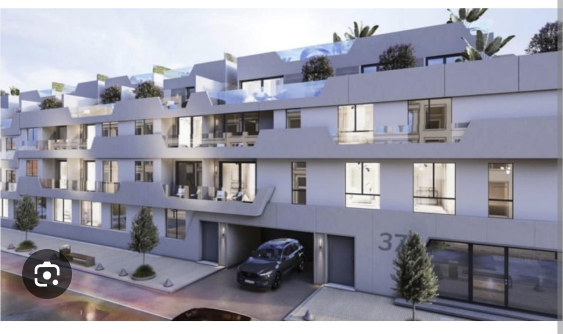 Vista exterior de Pis en venda en Mijas amb Aire condicionat