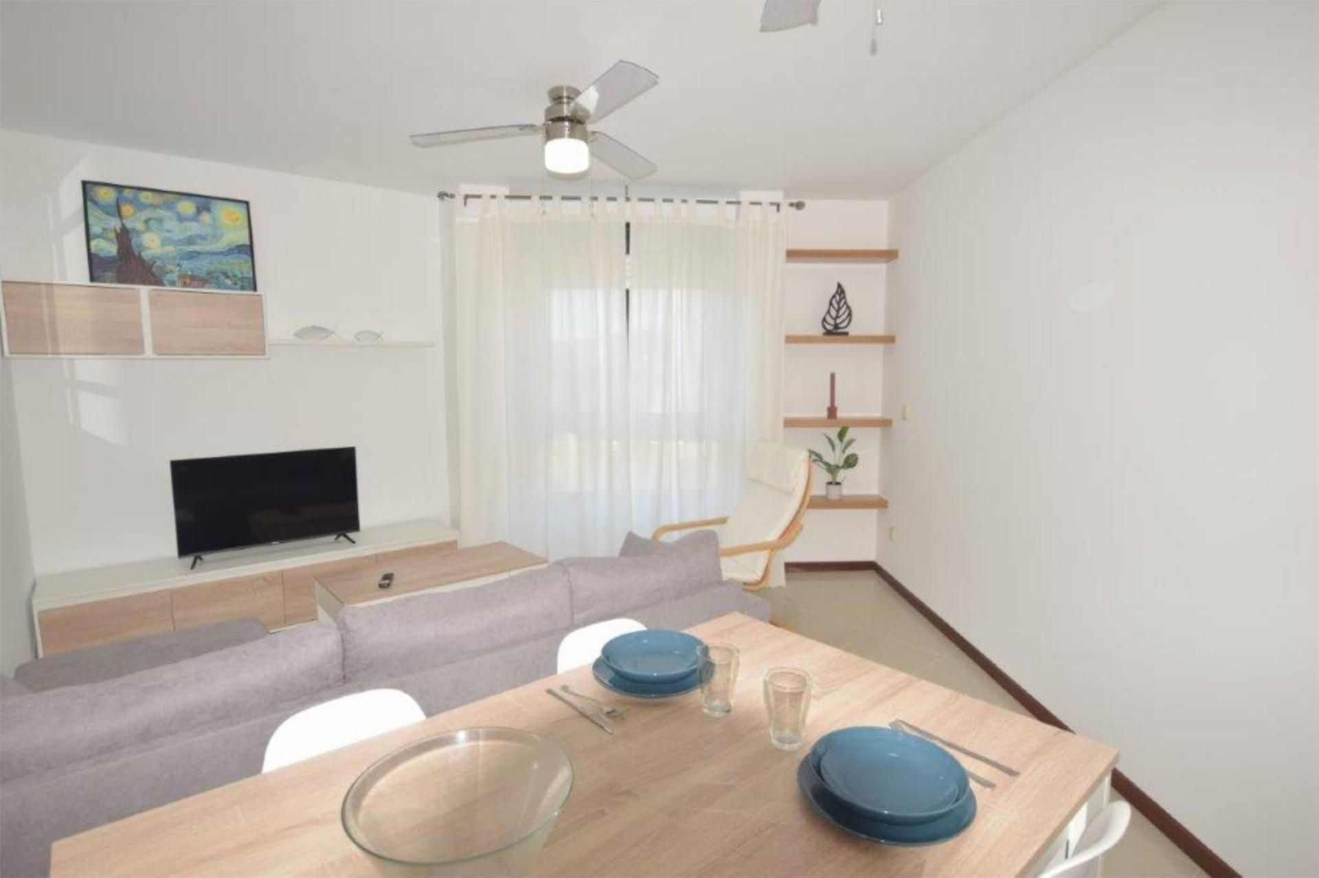 Sala d'estar de Pis de lloguer en Fisterra