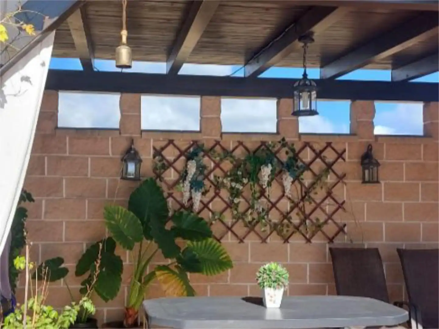 Finca rústica en venta en Calle Virgen del Rocío, 7, Loja Terraza de Finca rústica en venta en Loja con Aire acondicionado y Piscina