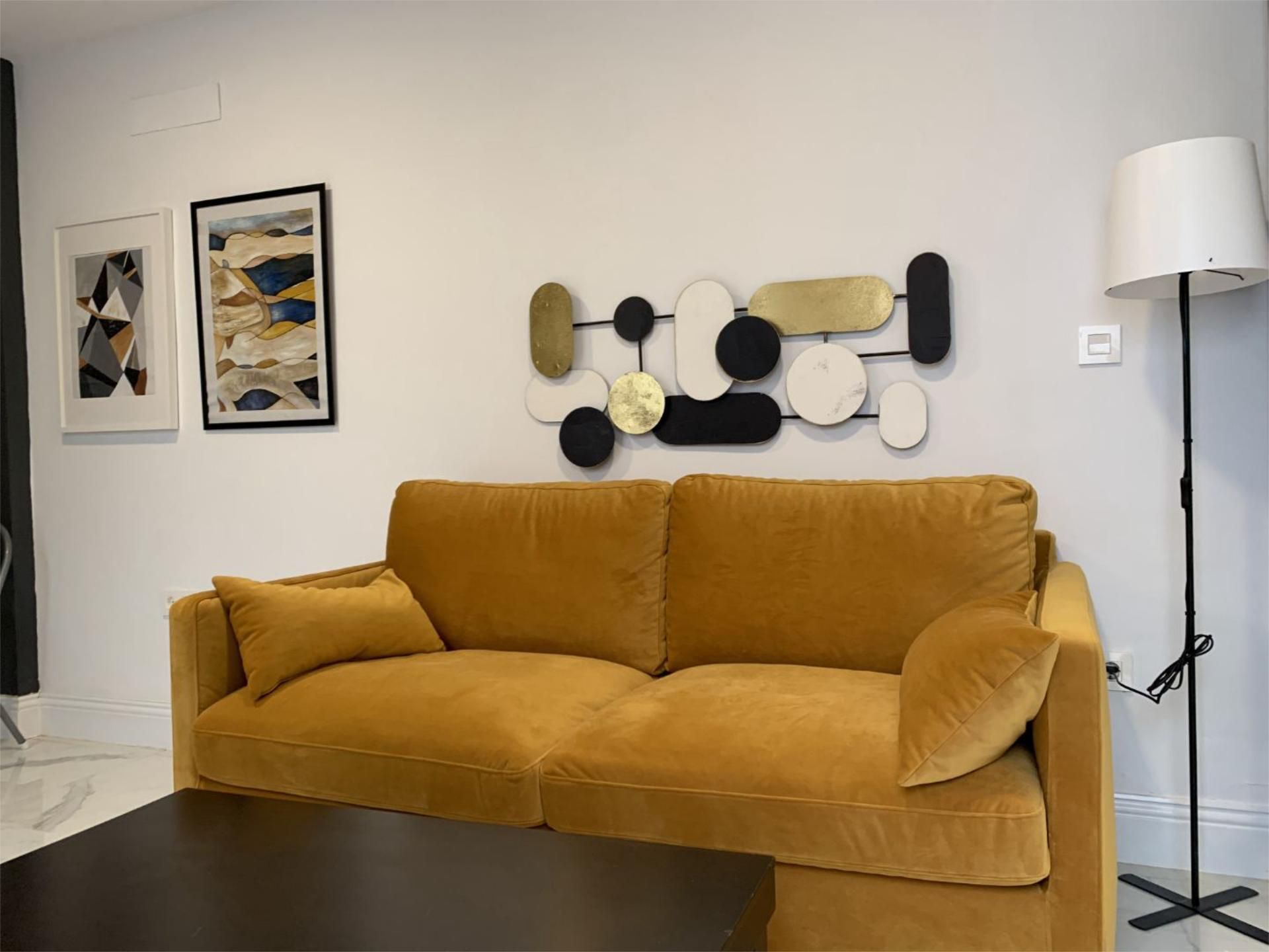 Living room of Apartment to rent in  Granada Capital  with Air Conditioner