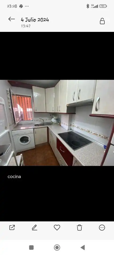 Apartments for sale in Calle Nueva de la Barrosa, 17, Los Gallos Kitchen of Apartments for sale in Chiclana de la Frontera with Air Conditioner and Terrace