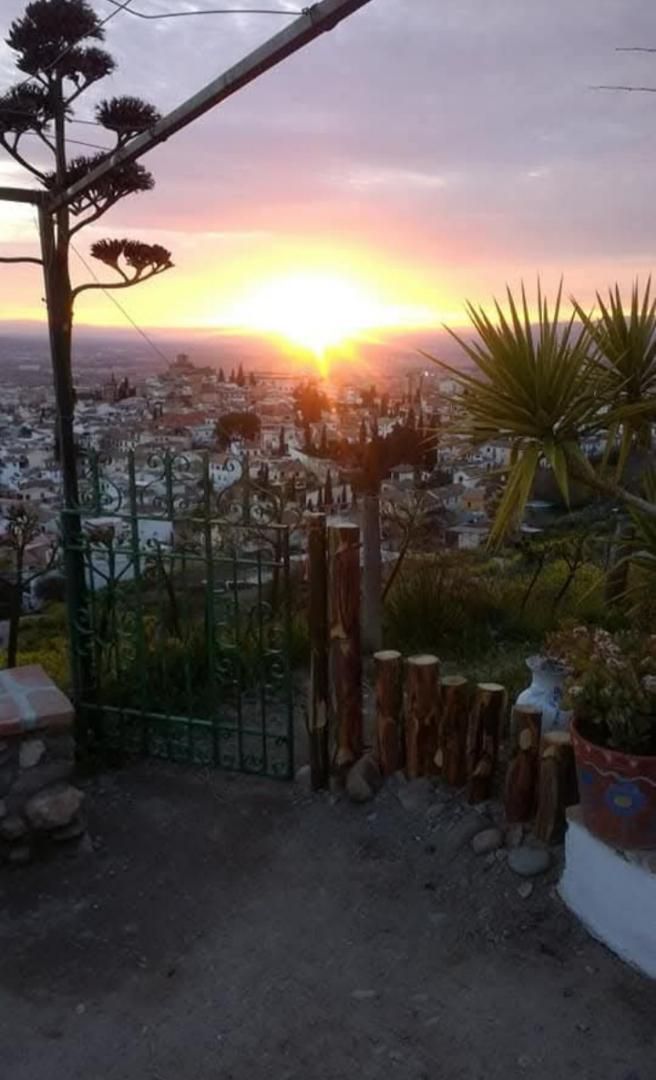 Vista exterior de Estudi de lloguer en  Granada Capital amb Aire condicionat, Calefacció i Jardí privat