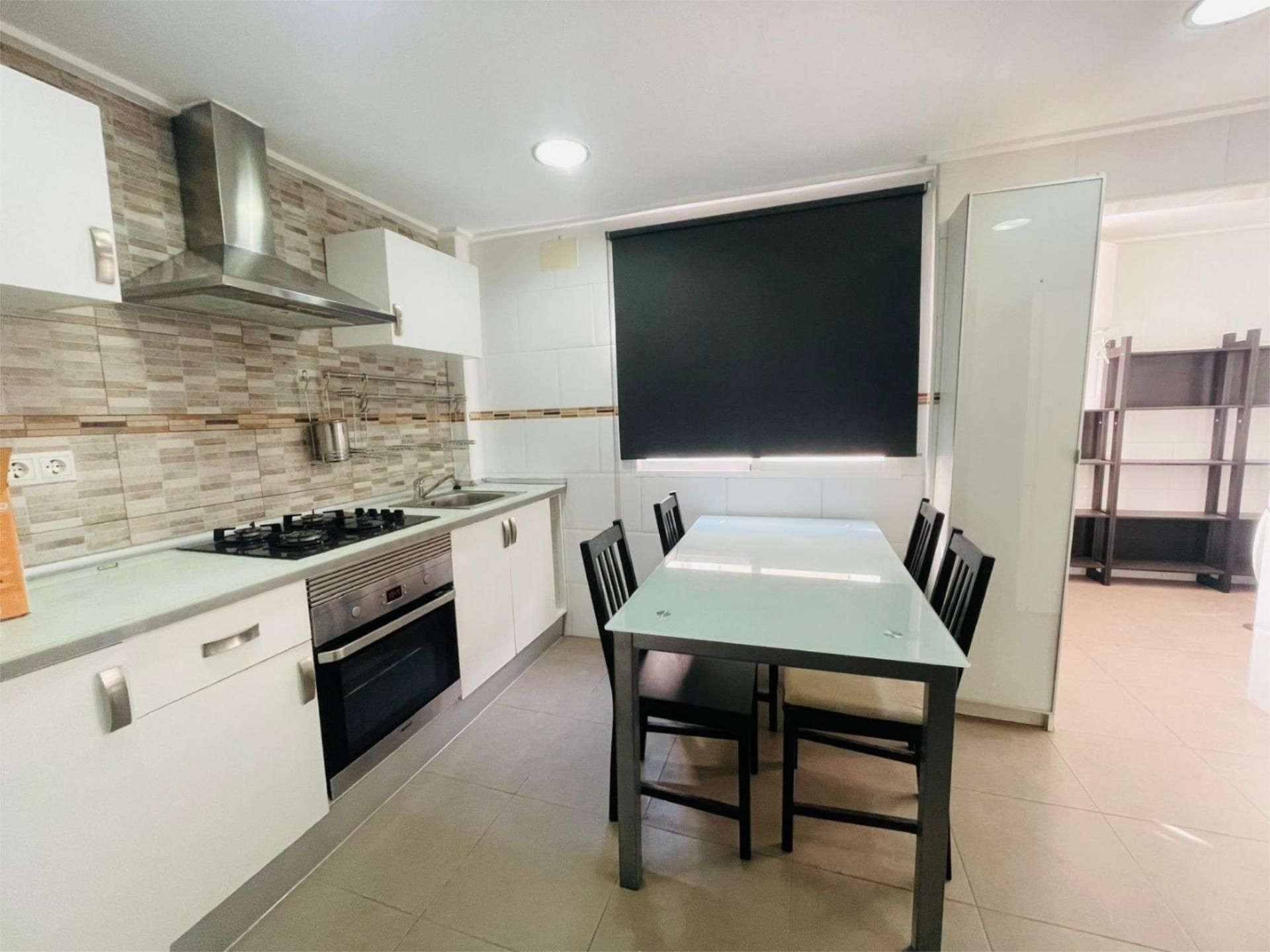 Kitchen of Flat to rent in Elche / Elx  with Furnished, Oven and Washing machine
