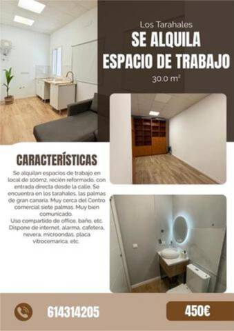 Local comercial en Alquiler en Los Tarahales - La Paterna